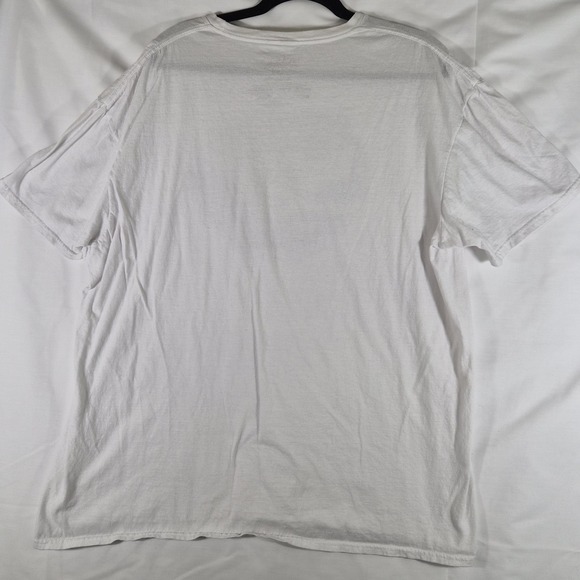 Green Day Band T Shirt Mens 2XL White Graphic Punk Rock Tee Oversized - Picture 4 of 7